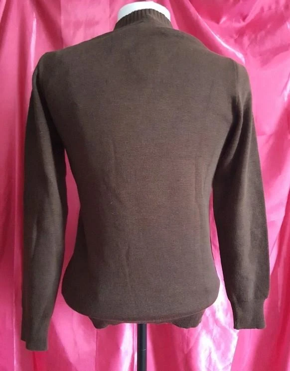Bruine trui voor dames met knoopdetails maat 34 - XS – photo 6